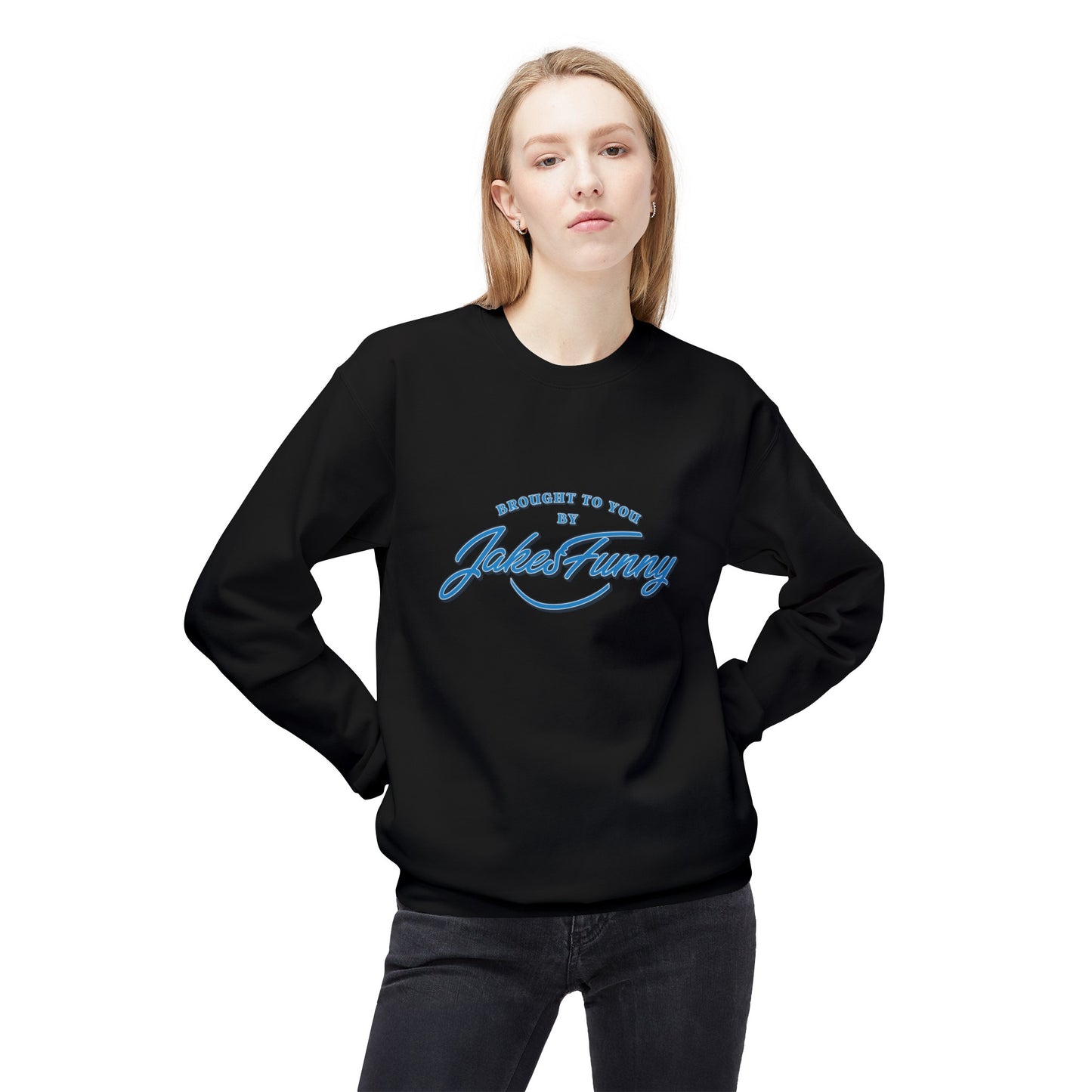 'JakesFunny' Softstyle Fleece Crewneck