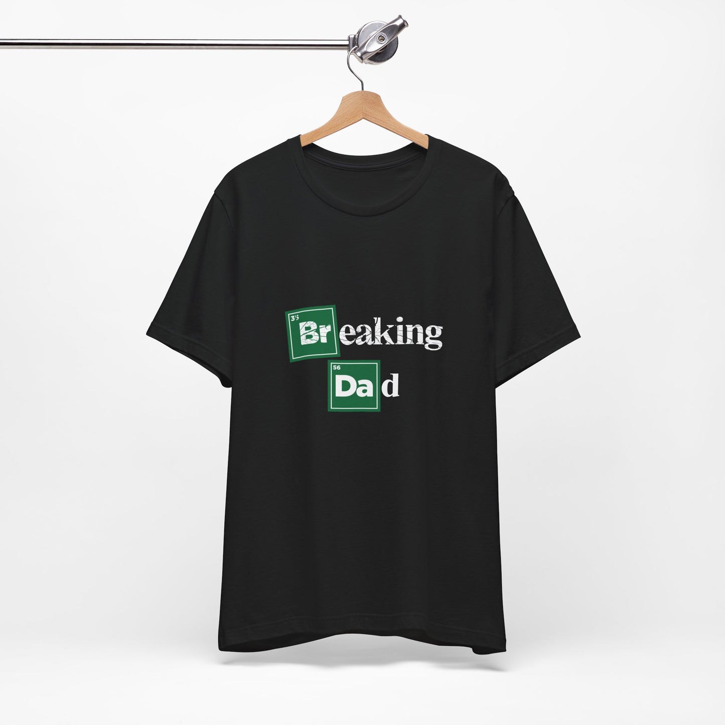 'Breaking Dad' Black Tee (front only)