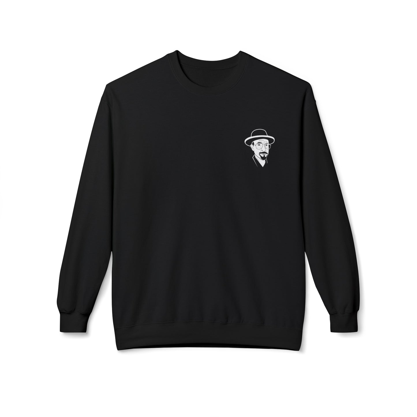 'Breaking Dad' Softstyle Fleece Crewneck (front and back)