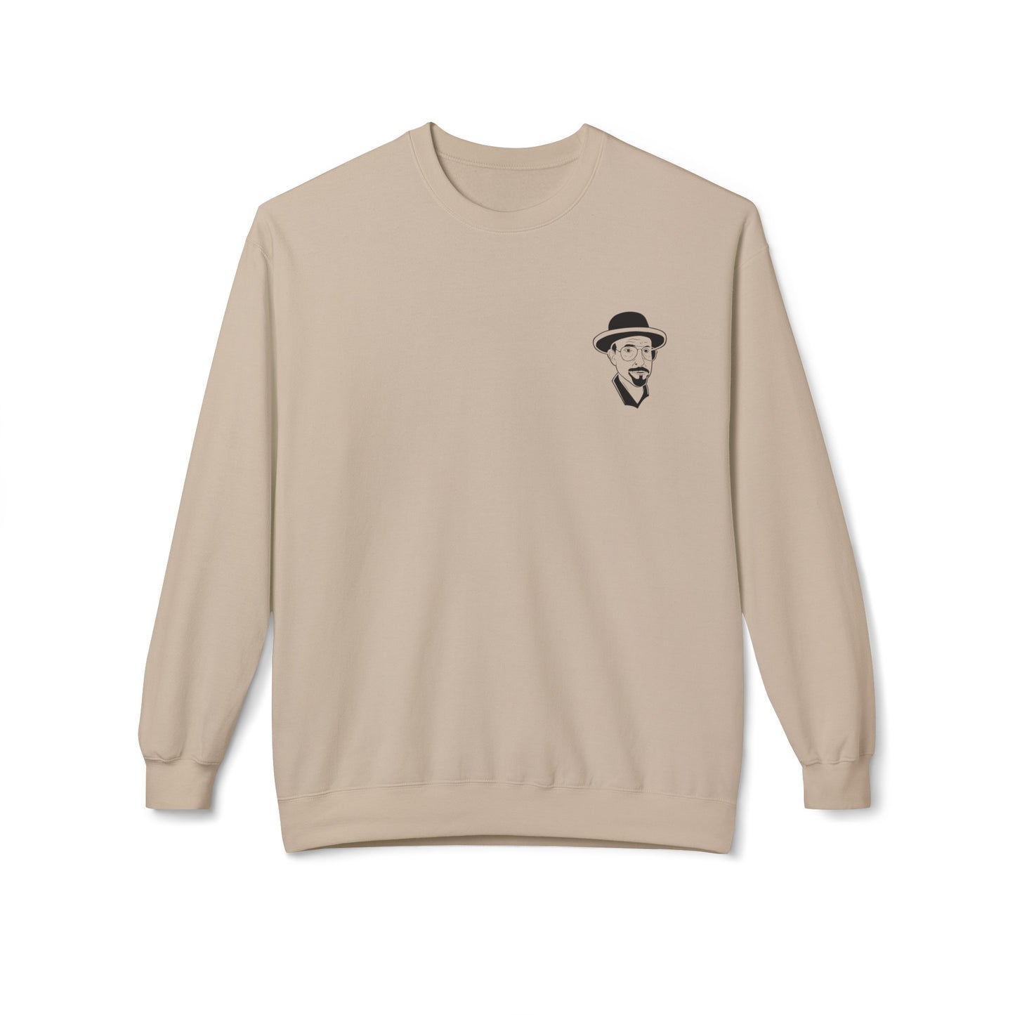 'Breaking Dad' Softstyle Fleece Crewneck (front and back)