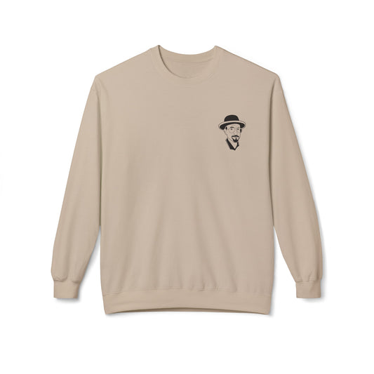 'Breaking Dad' Softstyle Fleece Crewneck (front and back)