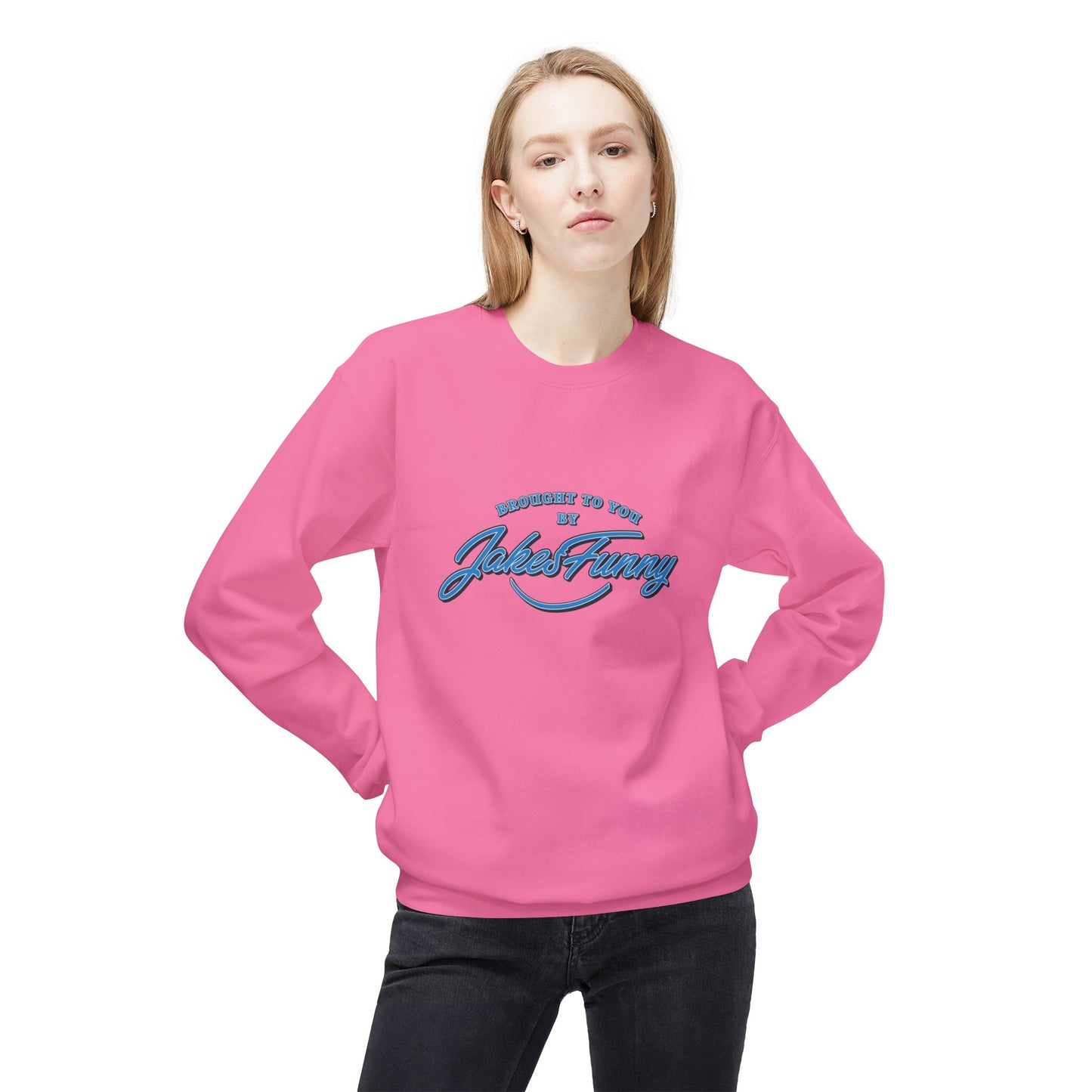 'JakesFunny' Softstyle Fleece Crewneck