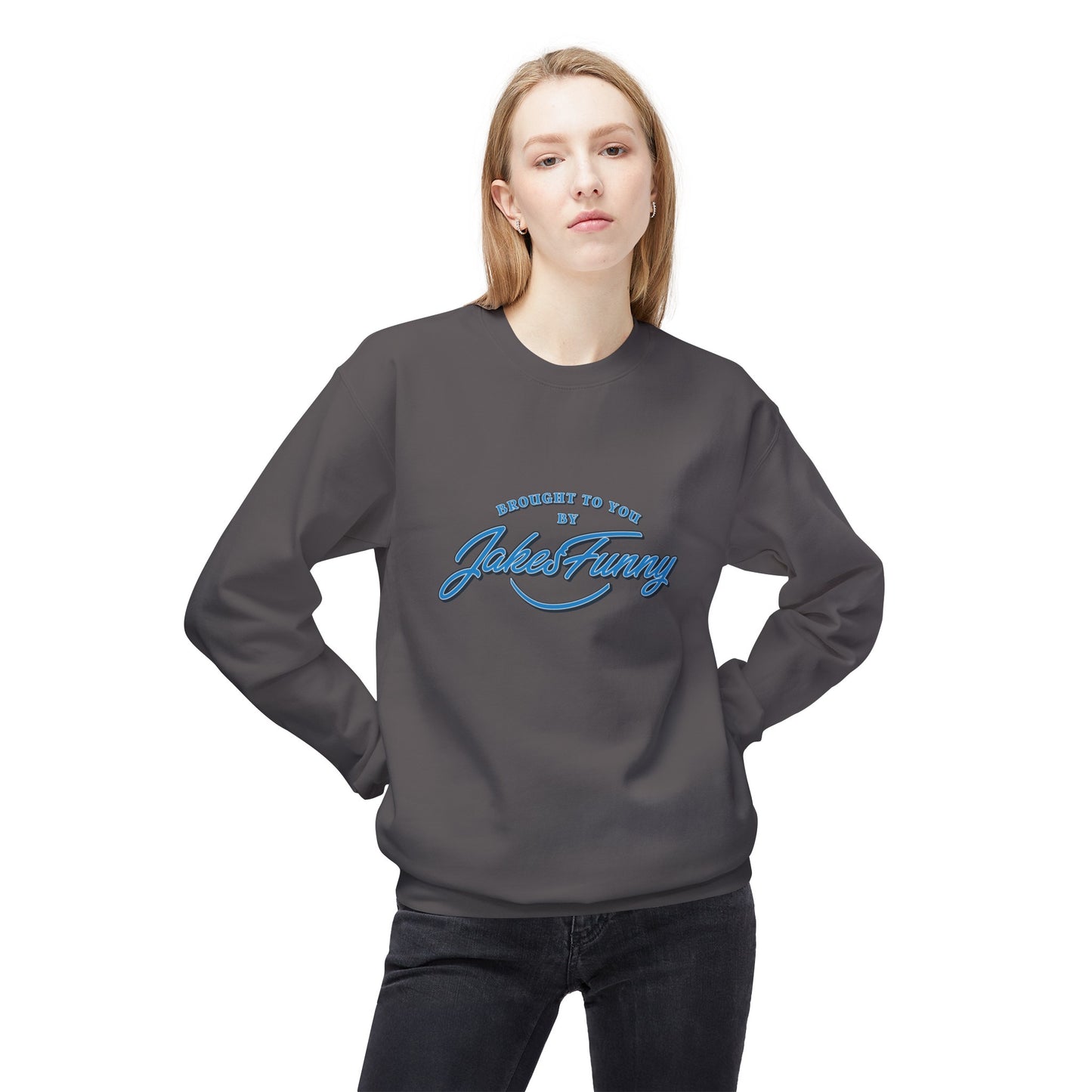 'JakesFunny' Softstyle Fleece Crewneck