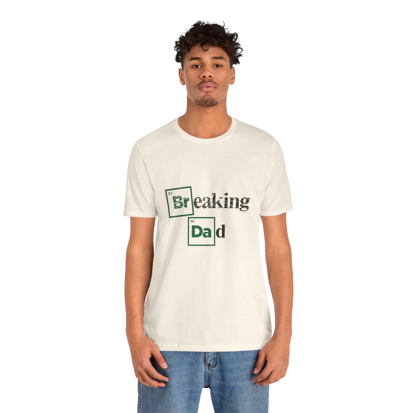 'Breaking Dad' White Tee (front only)