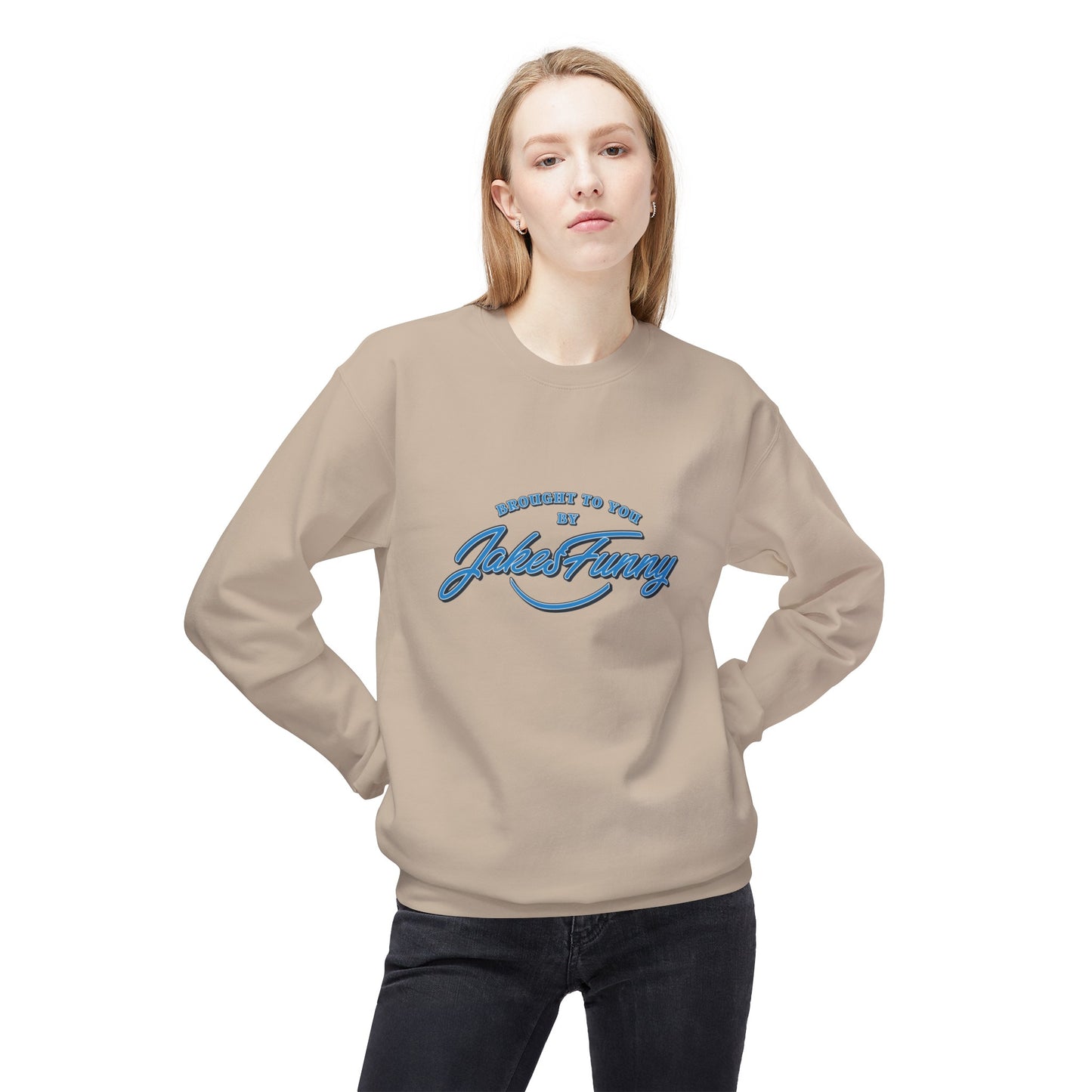 'JakesFunny' Softstyle Fleece Crewneck