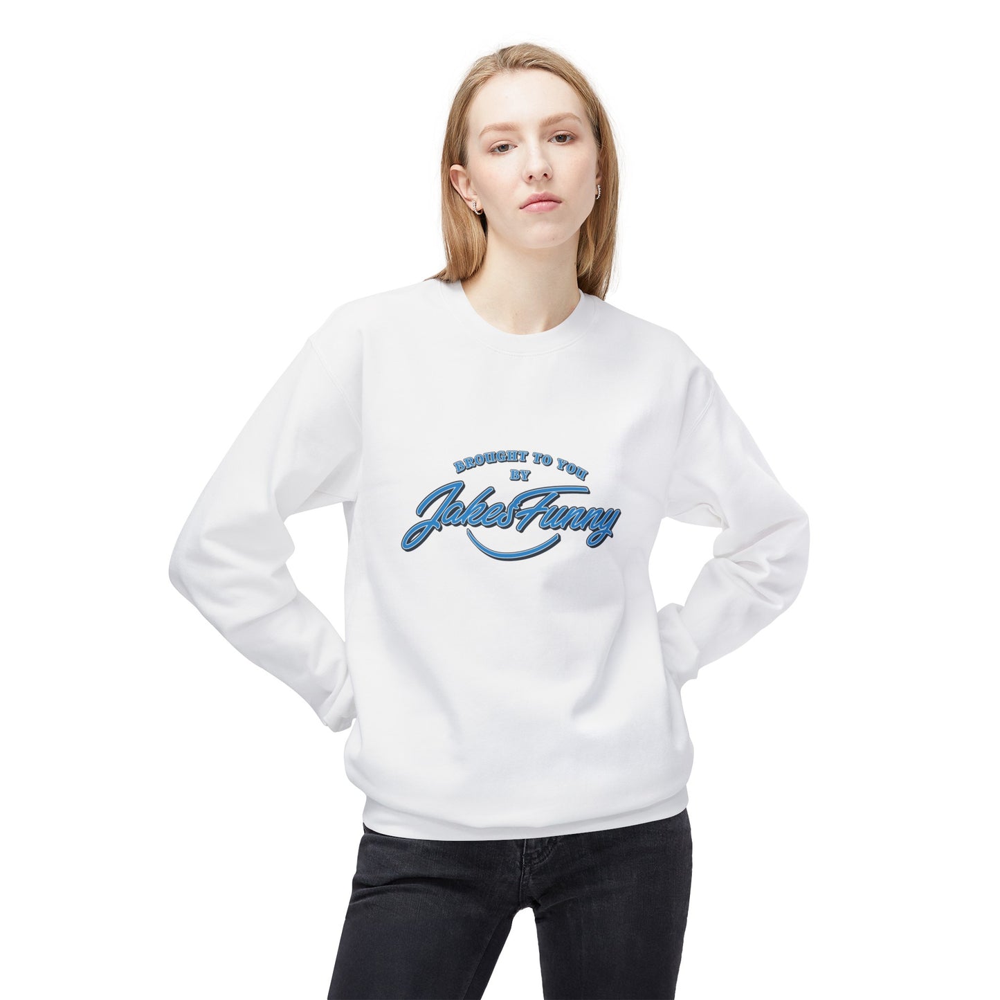 'JakesFunny' Softstyle Fleece Crewneck